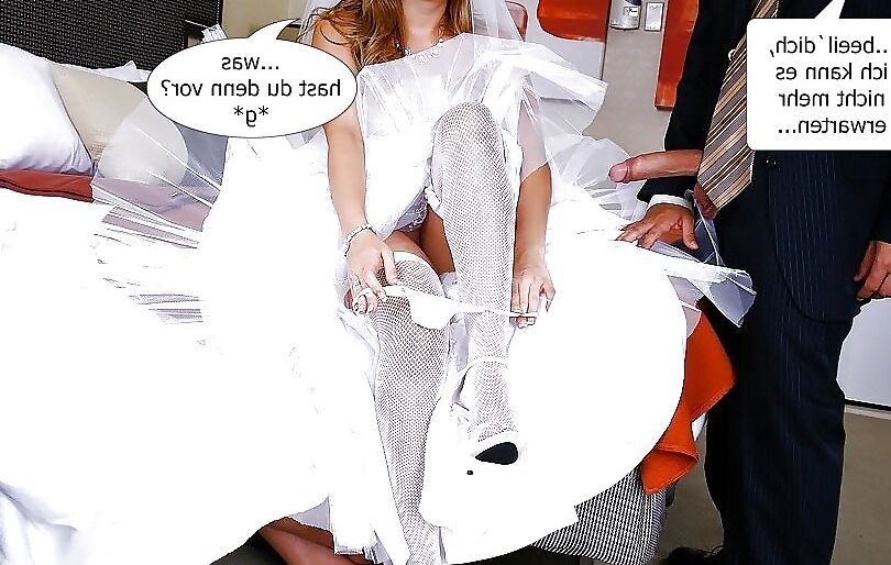 German Caps-Story - Busty Bride
