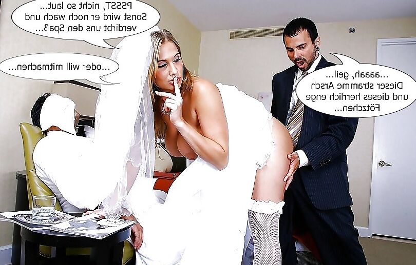 German Caps-Story - Busty Bride