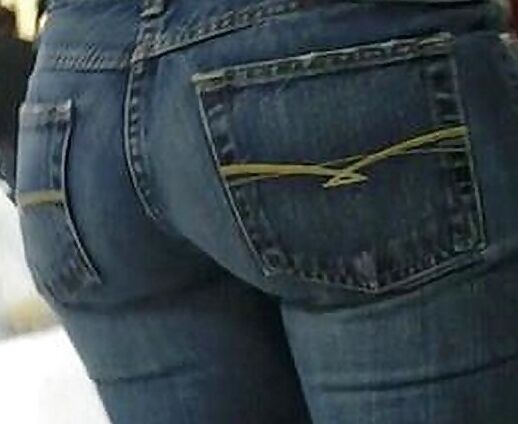 Ass In Tight Jeans