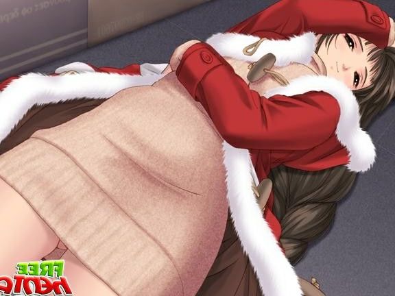 Luscious hentai minx teasing us with her sexy white lingeria