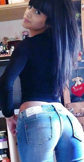 Ass In Tight Jeans