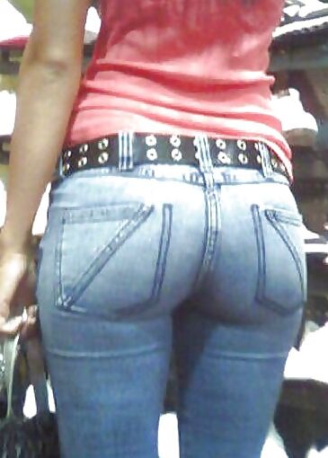 Ass In Tight Jeans