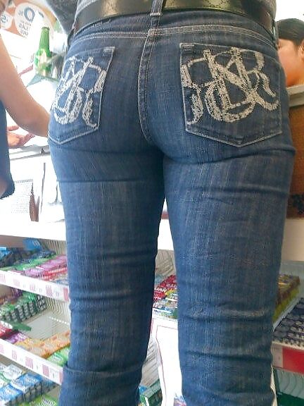 Ass In Tight Jeans