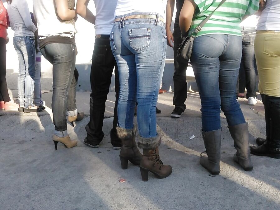 Ass In Tight Jeans