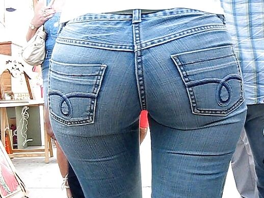 Ass In Tight Jeans