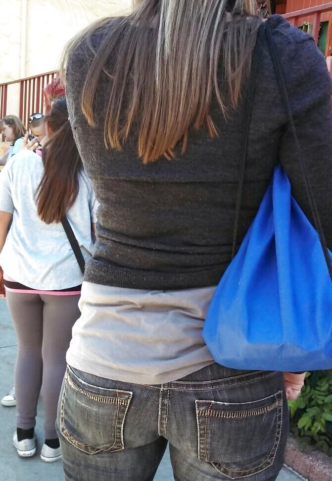 Ass In Tight Jeans