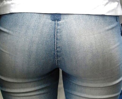 Ass In Tight Jeans