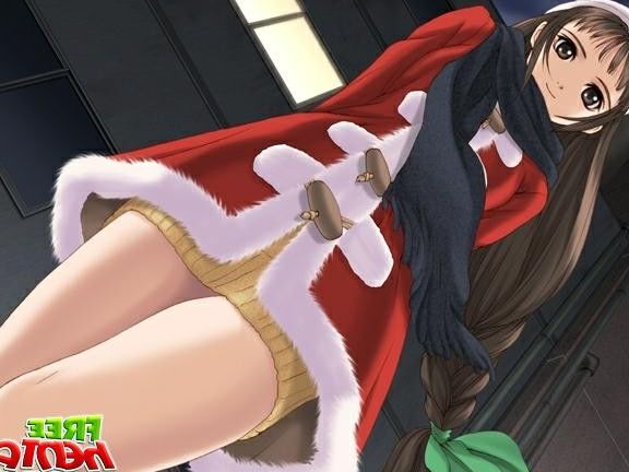 Luscious hentai minx teasing us with her sexy white lingeria