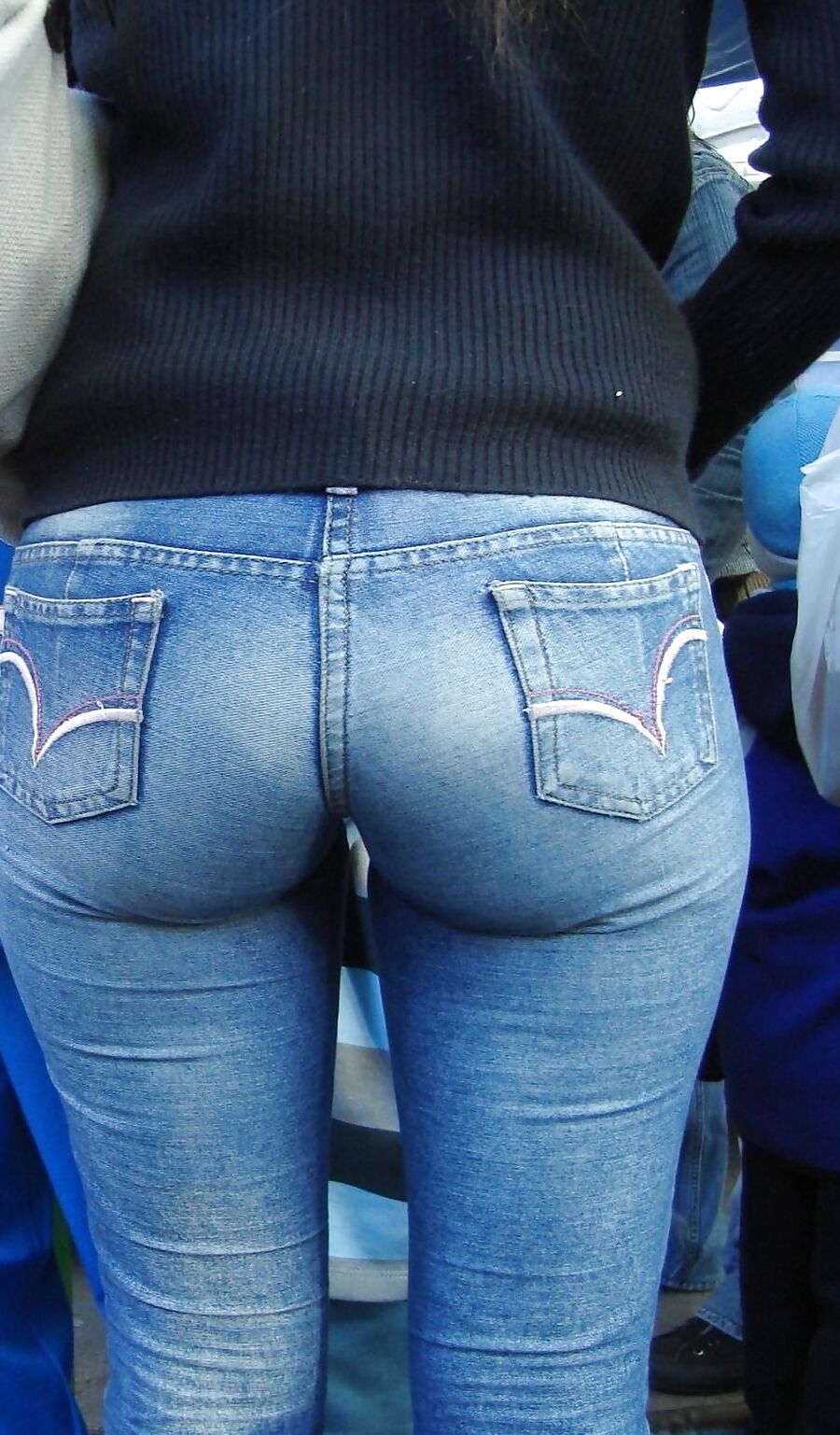 Ass In Tight Jeans