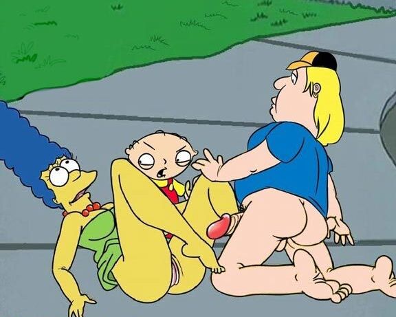Marge Simpson getting slammed hard with great dildo