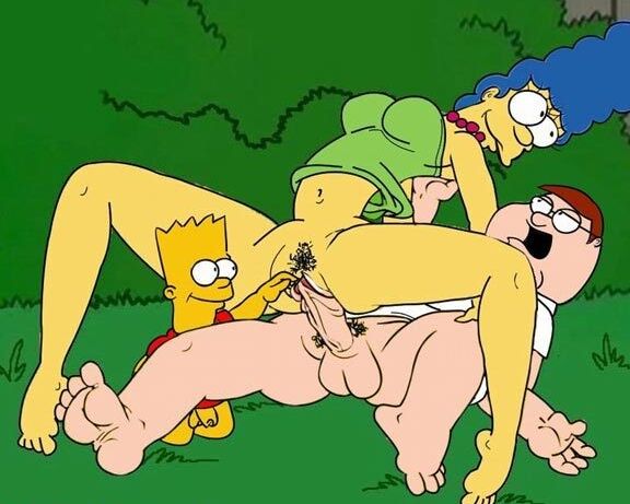 Marge Simpson getting slammed hard with great dildo
