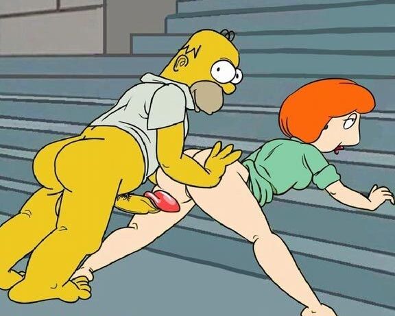 Marge Simpson getting slammed hard with great dildo