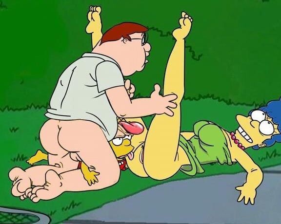 Marge Simpson getting slammed hard with great dildo