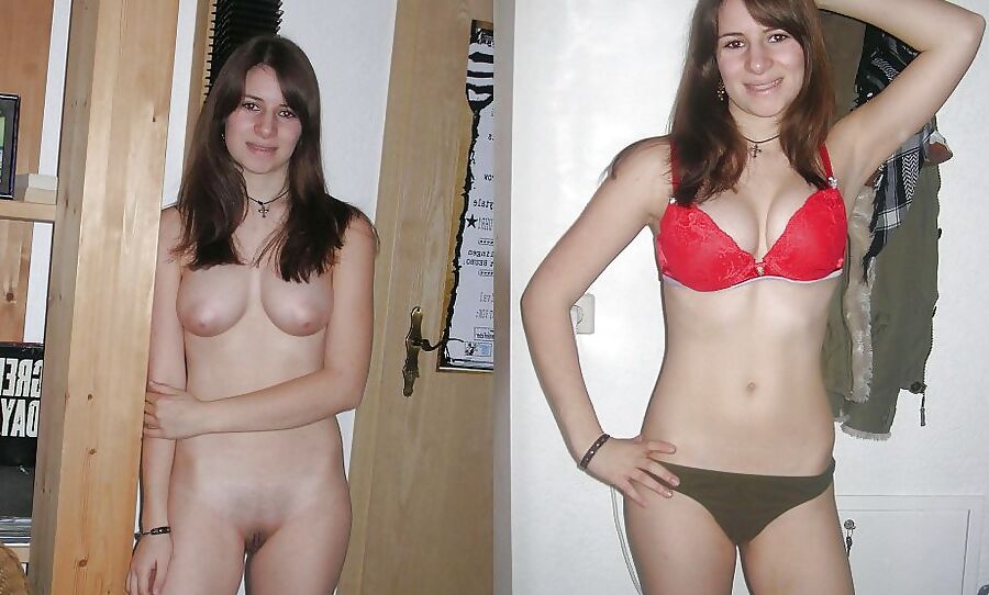 Dressed undressed wife and babe