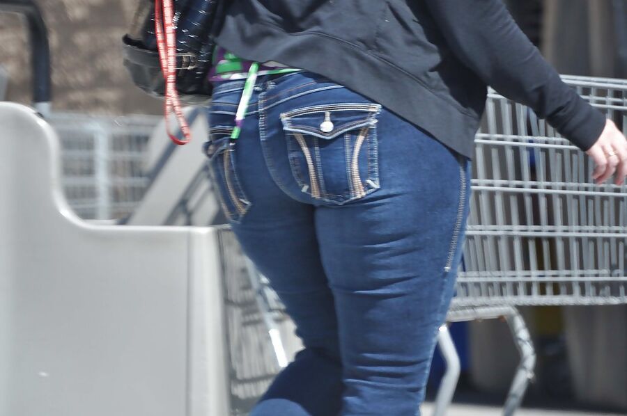Chubby Blond Tween Tight Jeans