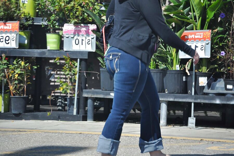 Chubby Blond Tween Tight Jeans