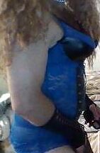 Crossdressing in Blue
