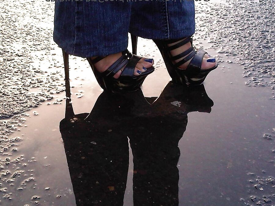 Prety feet in heels