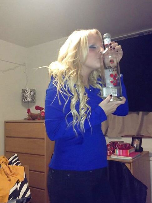 Girls drinking
