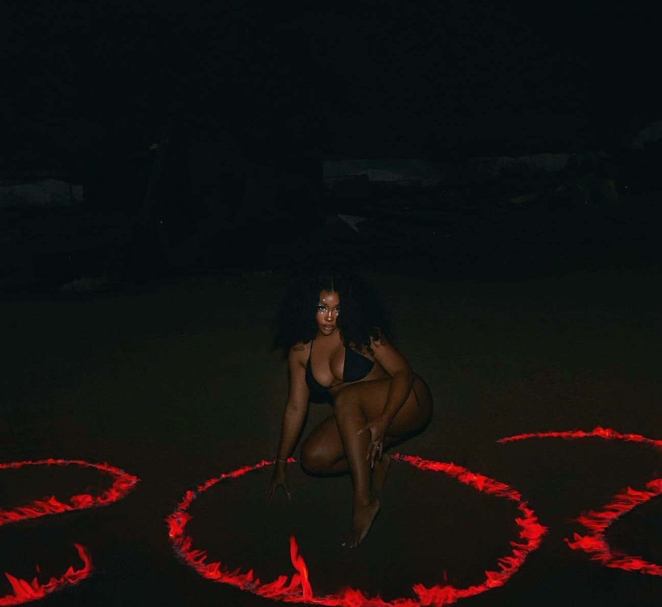 SZA nude