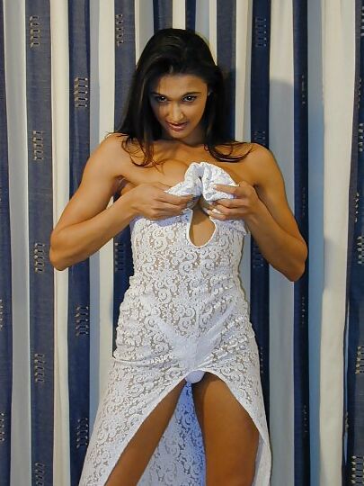 Kavitha sidhu white dress