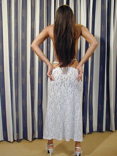 Kavitha sidhu white dress