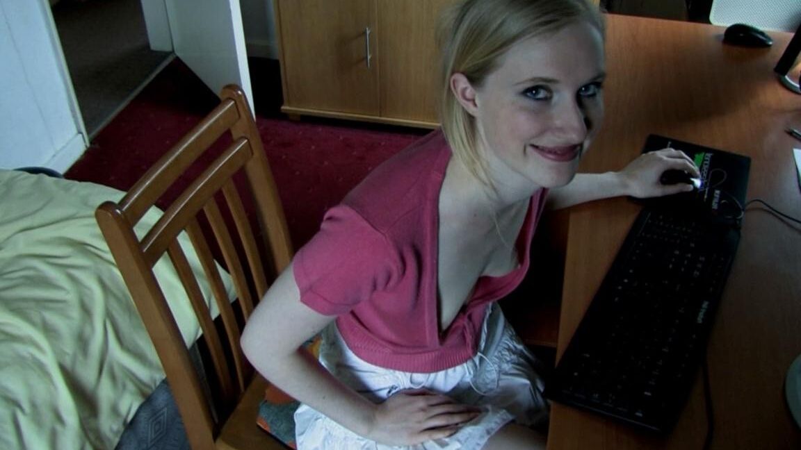 Downshirt cleavage shots