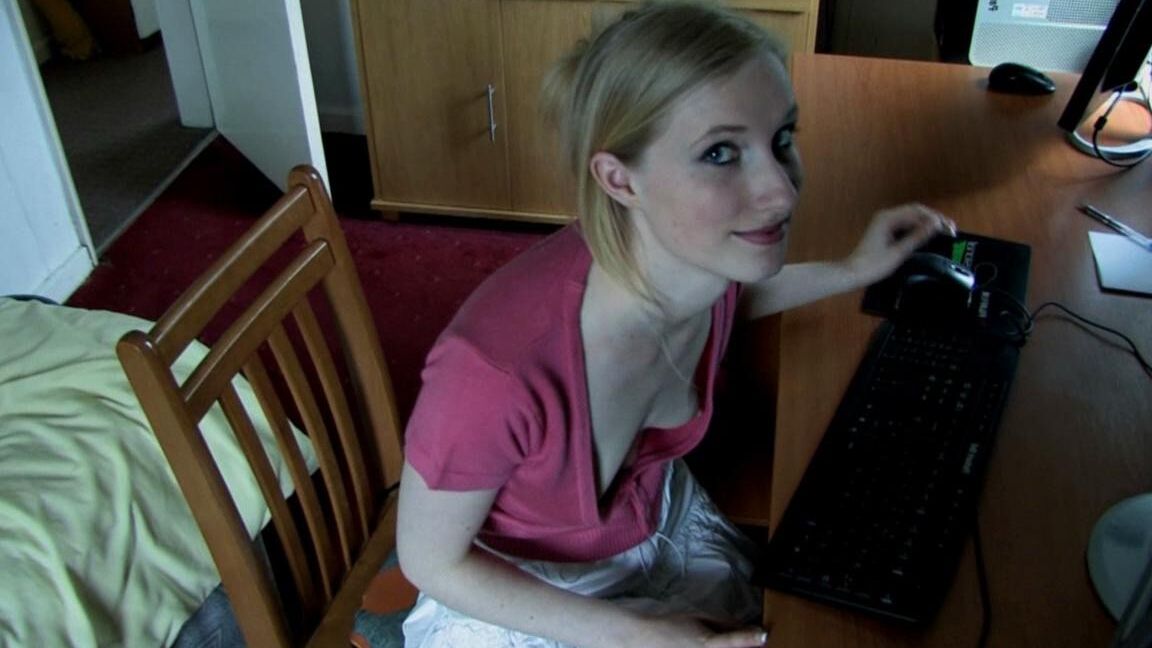 Downshirt cleavage shots