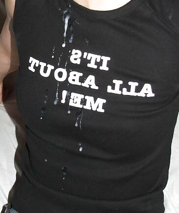 -- Cum On Clothes