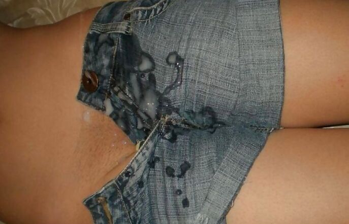-- Cum On Clothes