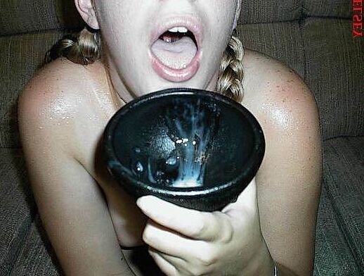 Blonde teen prostitute sucks a collage guys cock until he cums