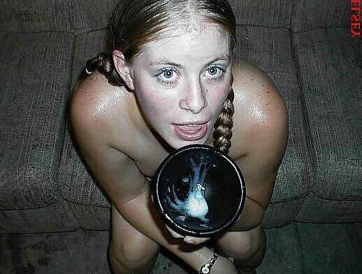 Blonde teen prostitute sucks a collage guys cock until he cums