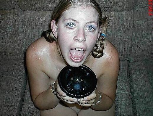 Blonde teen prostitute sucks a collage guys cock until he cums