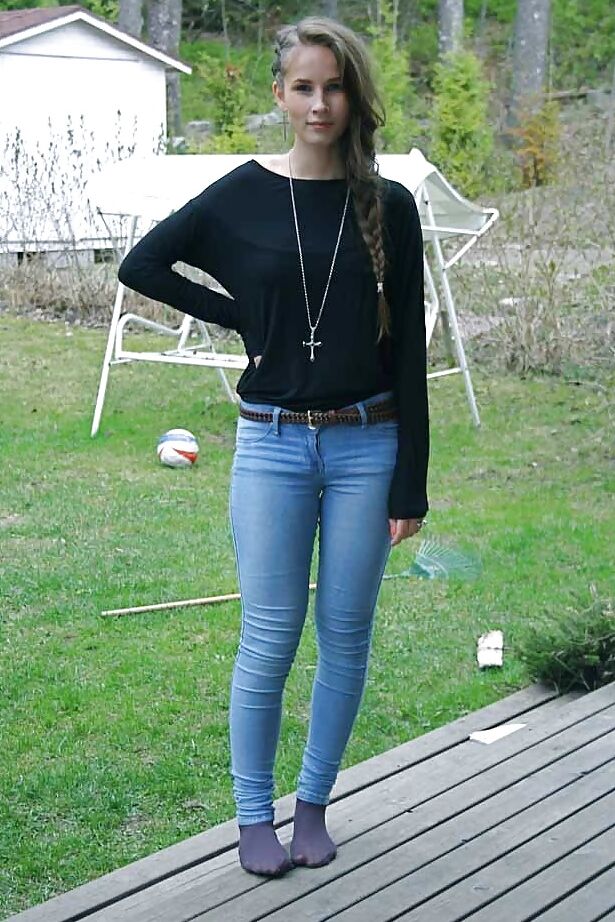 Horny girls in jeans LXXIX