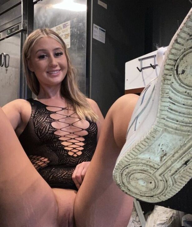 Barista Barbie nude