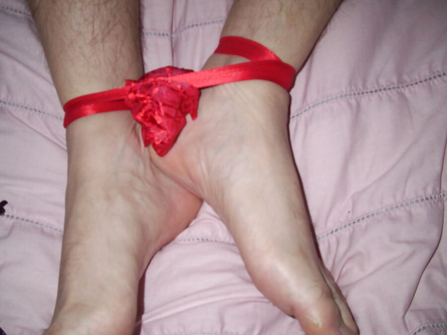 Me photographed by boyfriend as hubby lay tied in next room!