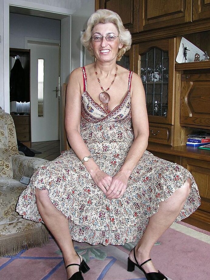 Horny grandma.