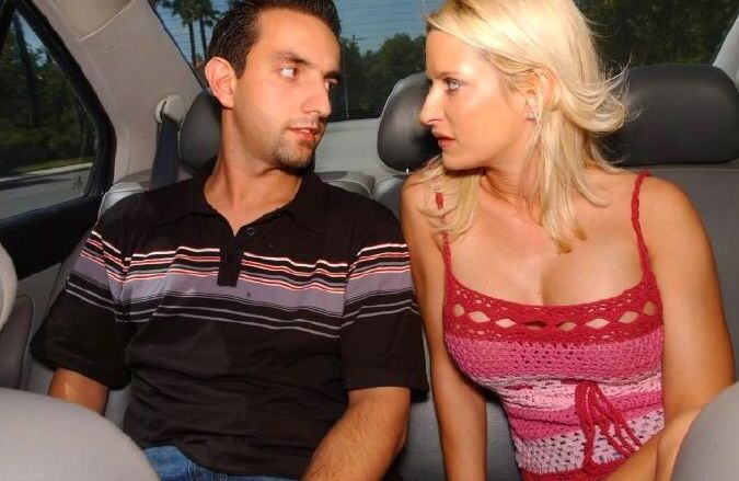 Lauren gets naughty with stranger!