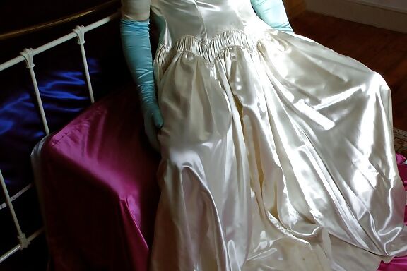 Satin Wedding Dress