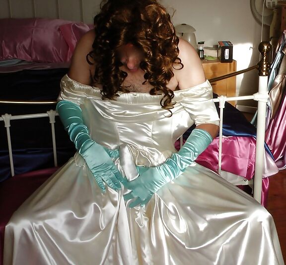 Satin Wedding Dress
