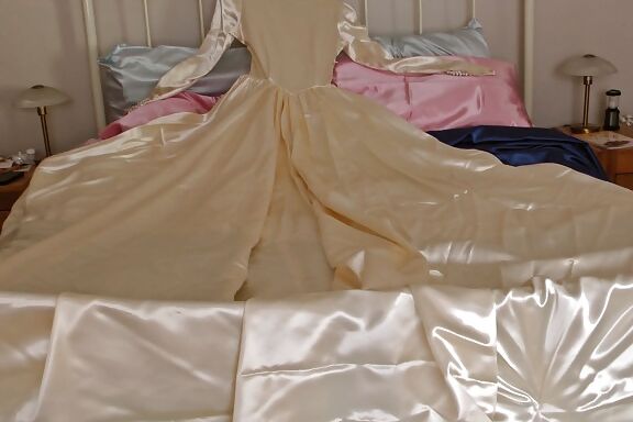 Satin Wedding Dress