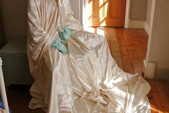 Satin Wedding Dress