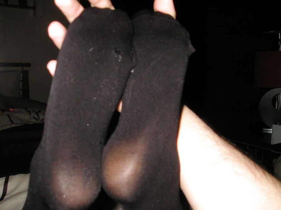 Black knee high socks stockings