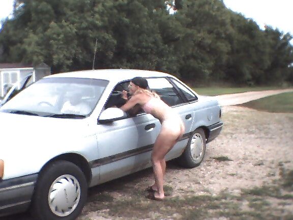Me Naked in public