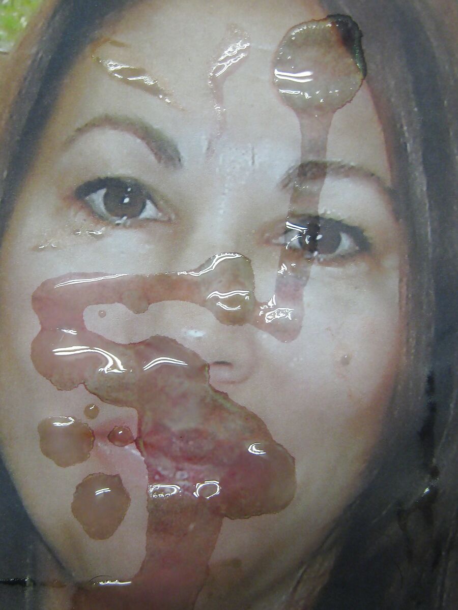 Gman Cum on Face of a Slut Wife from Florida USA