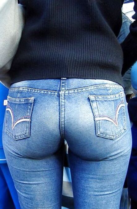 Jeans and heels
