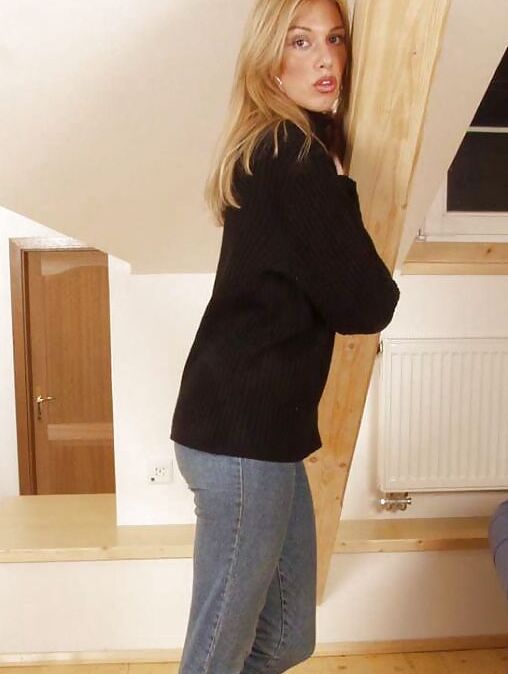 Jeans and heels