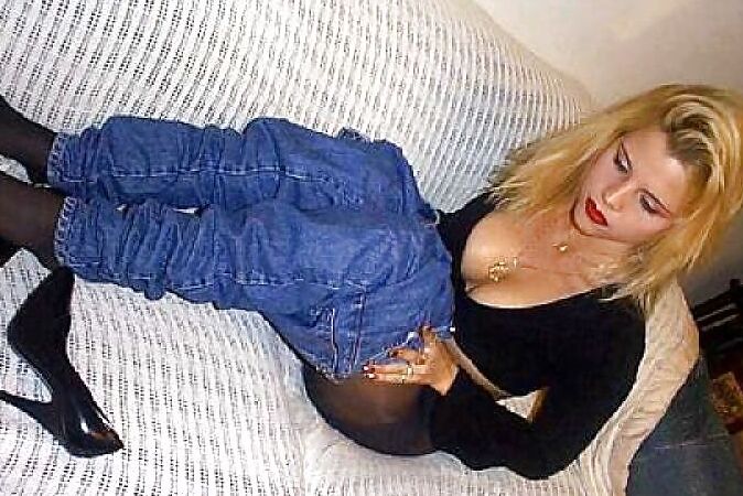 Jeans and heels