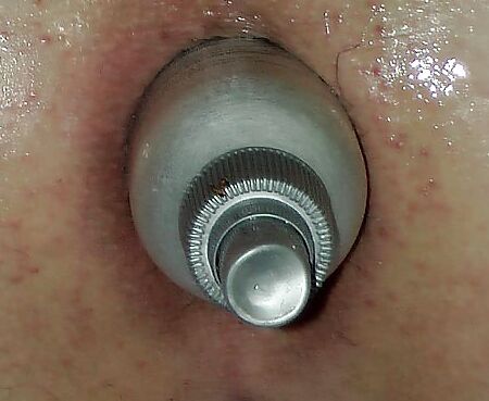 Anal fingering toying close up crossdressing