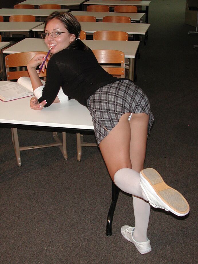 teen jordan capri dressed and act like a real sexy schoolgirl
